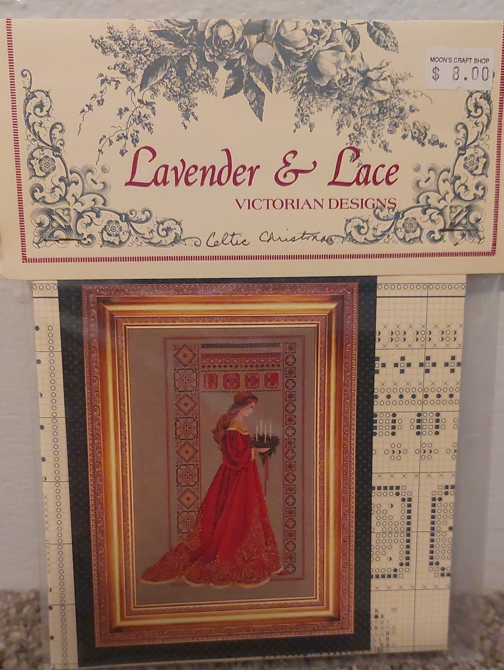 Lavender & Lace "Celtic Christmas" Cross-Stitch Pattern